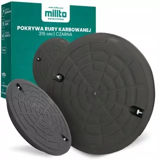 Kryt vlnitej rúry Millto ML020103001-V01 31,5 cm